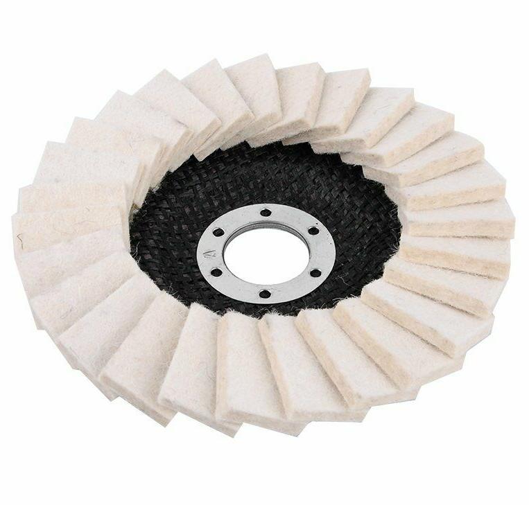 125mm Round Polishing Wheel Felt Wool Buffing Polishers Pad Buffer Disc For Angle Grinder Polishing Discs