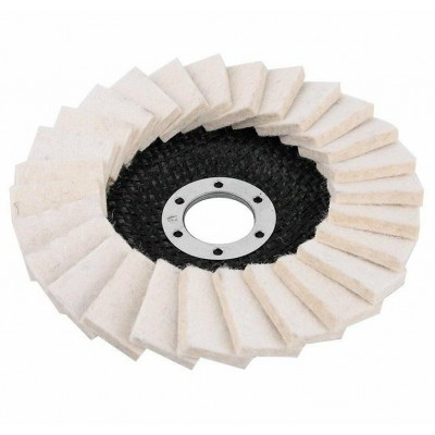 125mm Round Polishing Wheel Felt Wool Buffing Polishers Pad Buffer Disc For Angle Grinder Polishing Discs